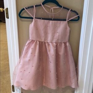 Pink beaded size 6 dress